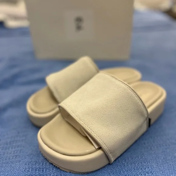 Yohji Yamamoto | Shoes | Y3 Leather And Suede Slides | Poshmark display picture 2